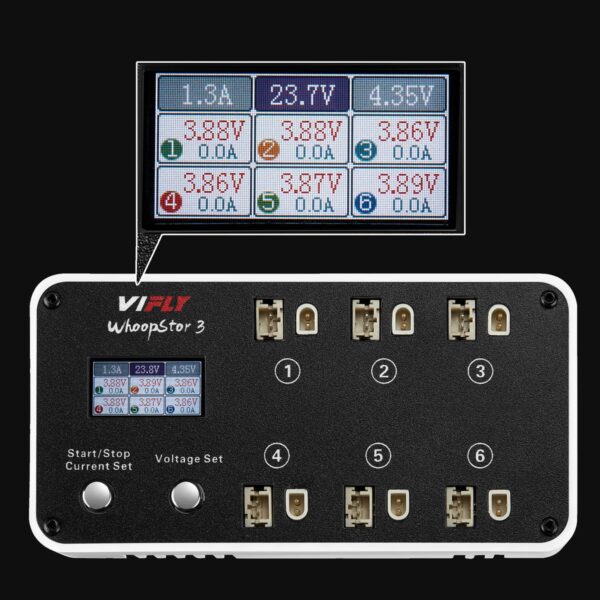 VIFLY WhoopStor V3 6 Ports 1S Storage Charger Discharger - Image 2