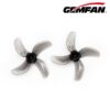 Gemfan 1209-4 31mm 4-Blade Propeller 1.5mm Shaft (Grey) - Image 2