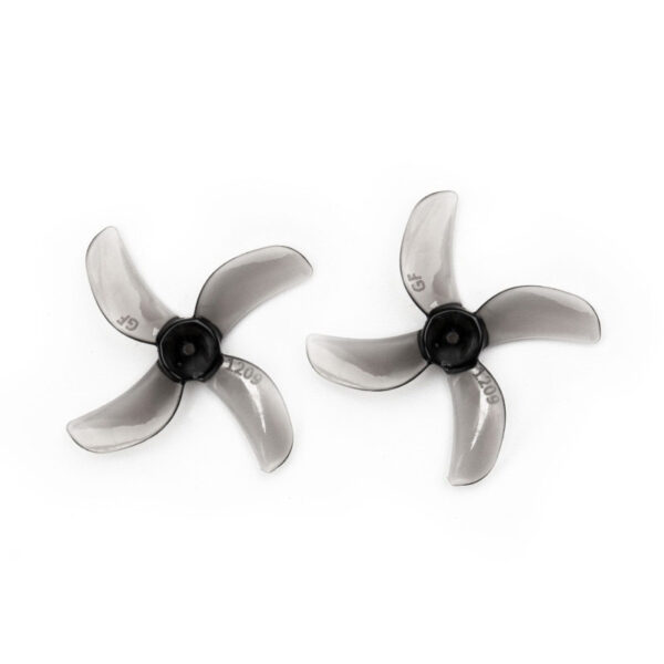 Gemfan 1209-4 31mm 4-Blade Propeller 1.5mm Shaft (Grey)