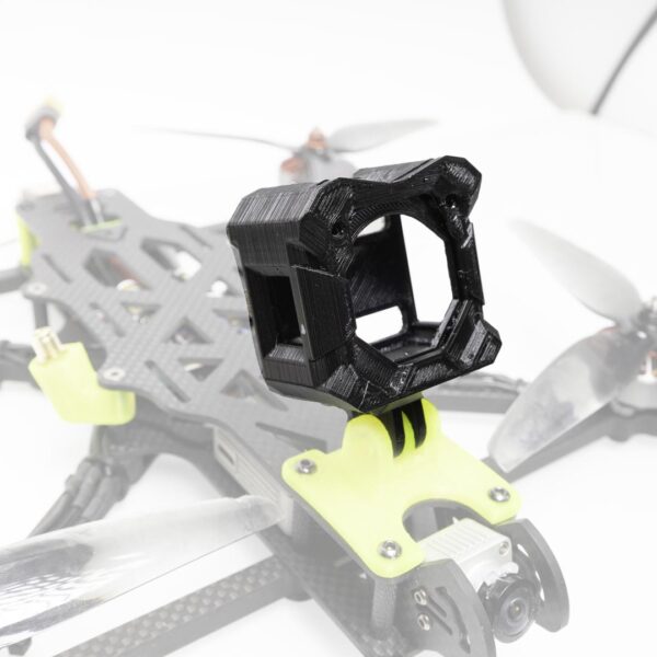 3D Printed Adjustable DJI Action 2 Casing w/ ND Filter Holder - Image 2