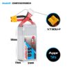 GNB Battery 11.1V 550mAh 3S - Image 3