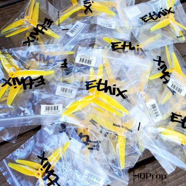 HQProp Ethix P3.3 Mango Lassi 5.1×3.3×3 Propeller (Set of 4) - Image 2