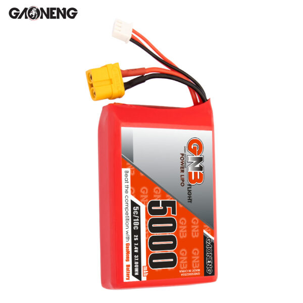 GNB Battery 7.4V 5000mAh 2S for RadioMaster TX16S
