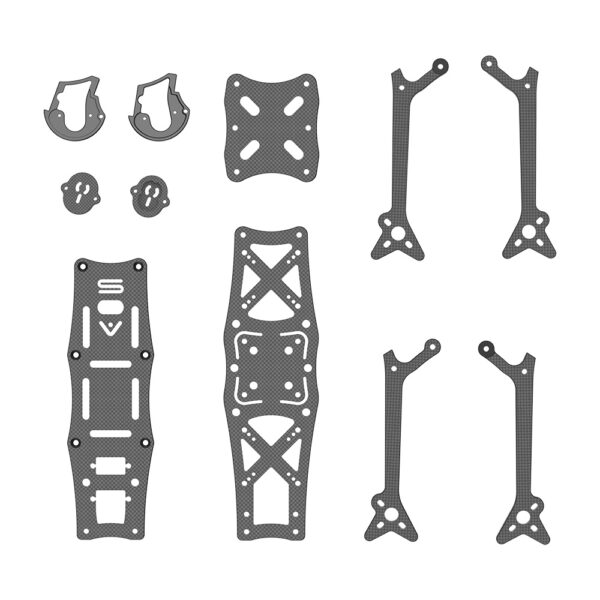 AOS 5 and 5.5 V5 X-Cell Frame Parts