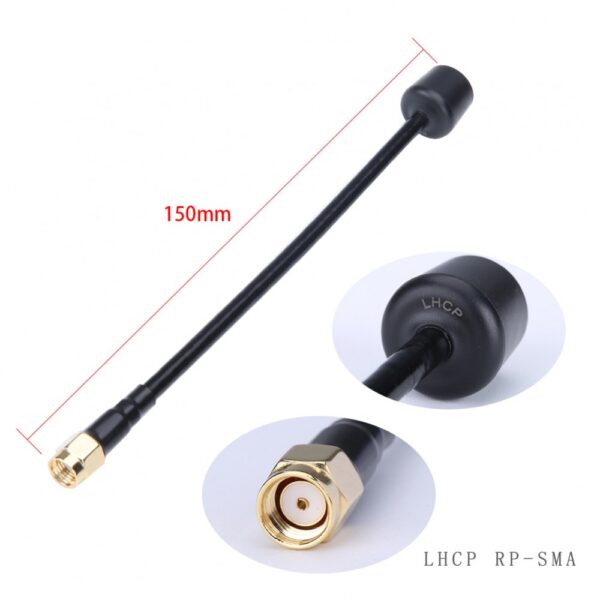 iFlight Albatross 5.8GHz 150mm LHCP RP-SMA FPV Antenna - Image 2