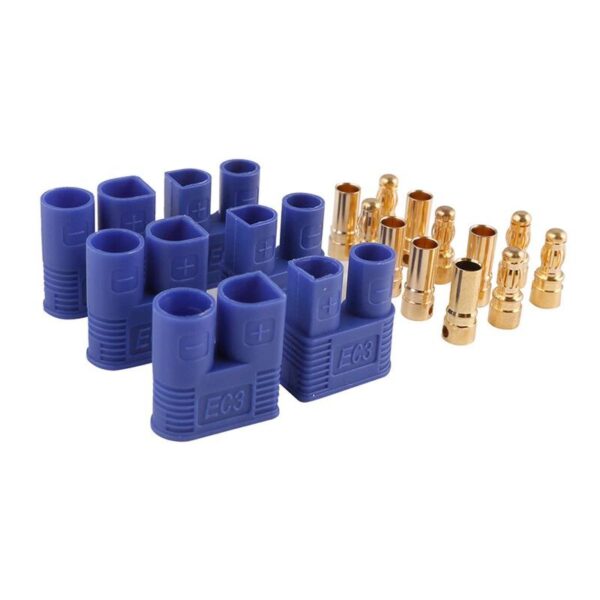 AMASS EC3 Gold Connectors (3 Pairs)