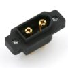 Amass XT60EW-M Black Panel Mount - Image 2