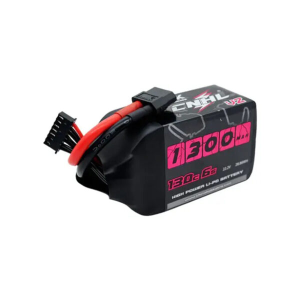 CNHL Black Series V2.0 1300mAh 22.2V 6S 130C Lipo Battery - 2