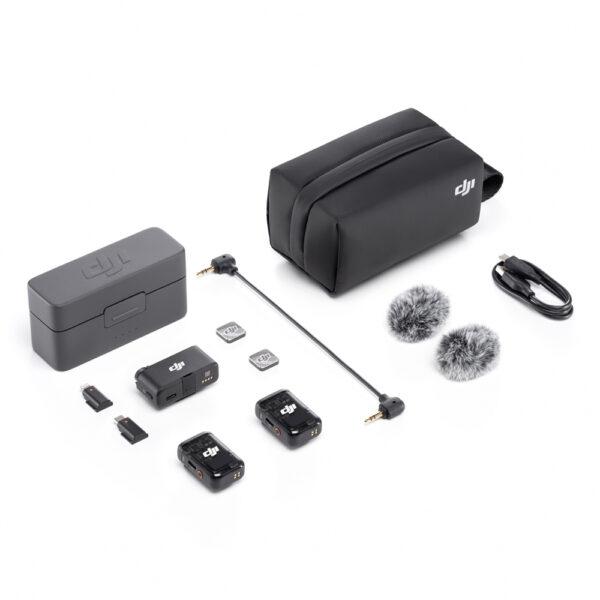 DJI Mic 2 (2TX + 1RX + Charging Case)