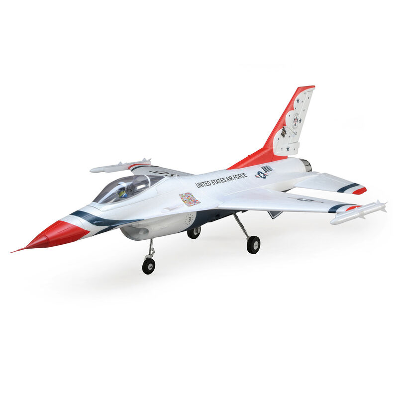 E-Flite F-16 Thunderbirds 70mm EDF Jet BNF Basic