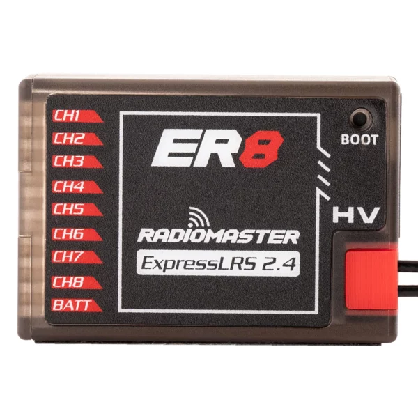 RadioMaster ER8 2.4GHz 8Ch ExpressLRS PWM Receiver - Image 4