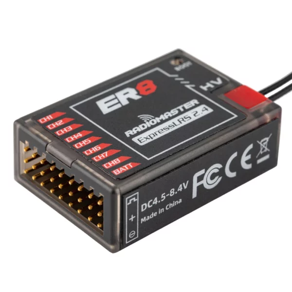 RadioMaster ER8 2.4GHz 8Ch ExpressLRS PWM Receiver