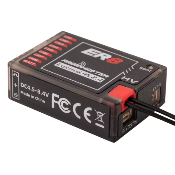 RadioMaster ER8 2.4GHz 8Ch ExpressLRS PWM Receiver - Image 2