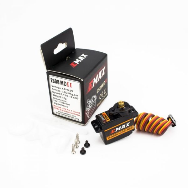 EMAX ES08MDII 13g Mini Metal Digital Servo - Image 2
