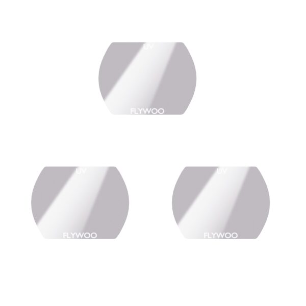Flywoo 0.3g ND Filter for O4 Wide-Angle Lens (2 Options) - 3pcs UV