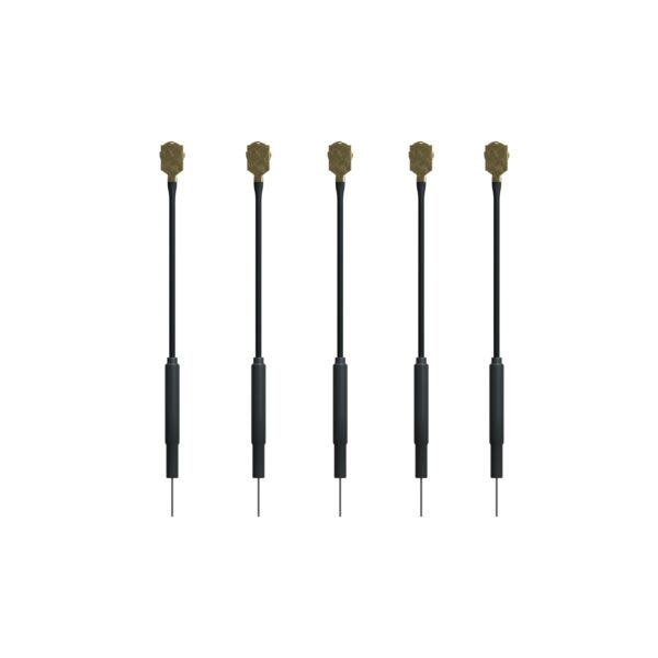 Flywoo 5.8G Light 5.8G 3dBi Brass Antenna UFL for VTX (5PCS) (2 Lengths) - 60mm