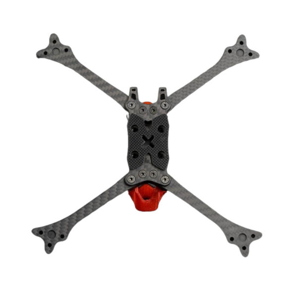 Foxeer 5" Caesar Racing Drone Frame T700 Fluro Green - Image 3