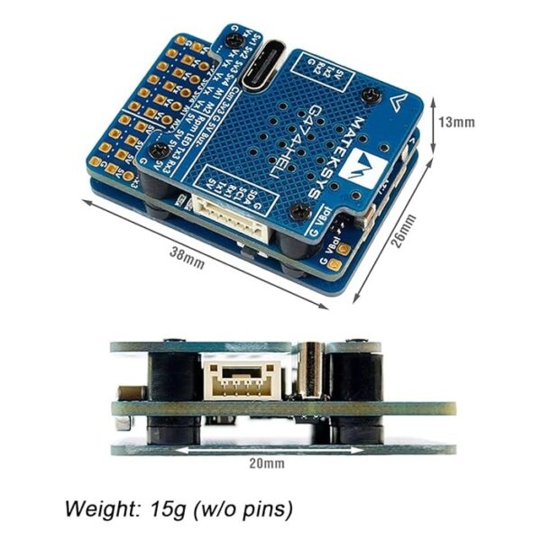 Mateksys RC Helicopter Flybarless Controller G474-HELI - Image 3