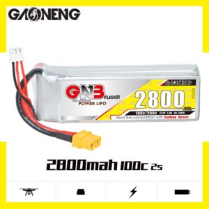 GNB Lipo Battery 2S 2800mah 7.4V 100C