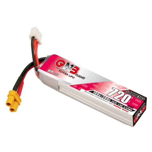 GNB LiPo Battery 7.6V 100C 720mAh 2S HV - Image 2