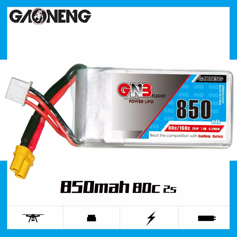 GNB 2S 80C 850mah main