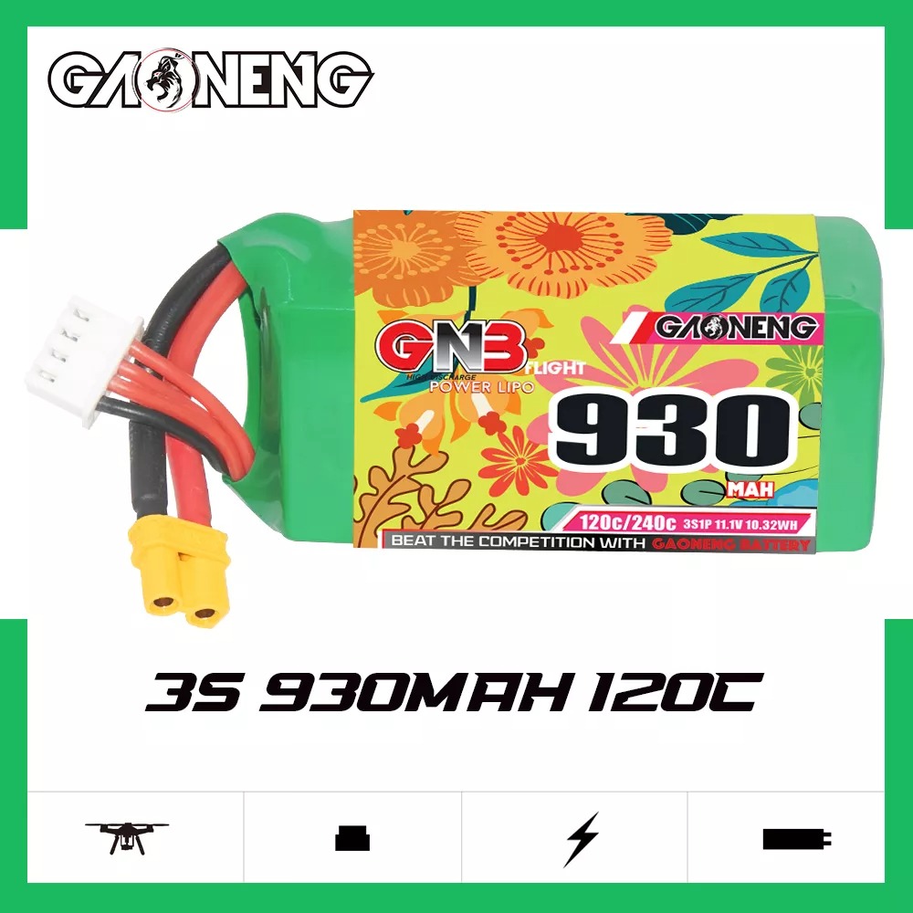 GNB 3S Lipo battery Summary 930mAh