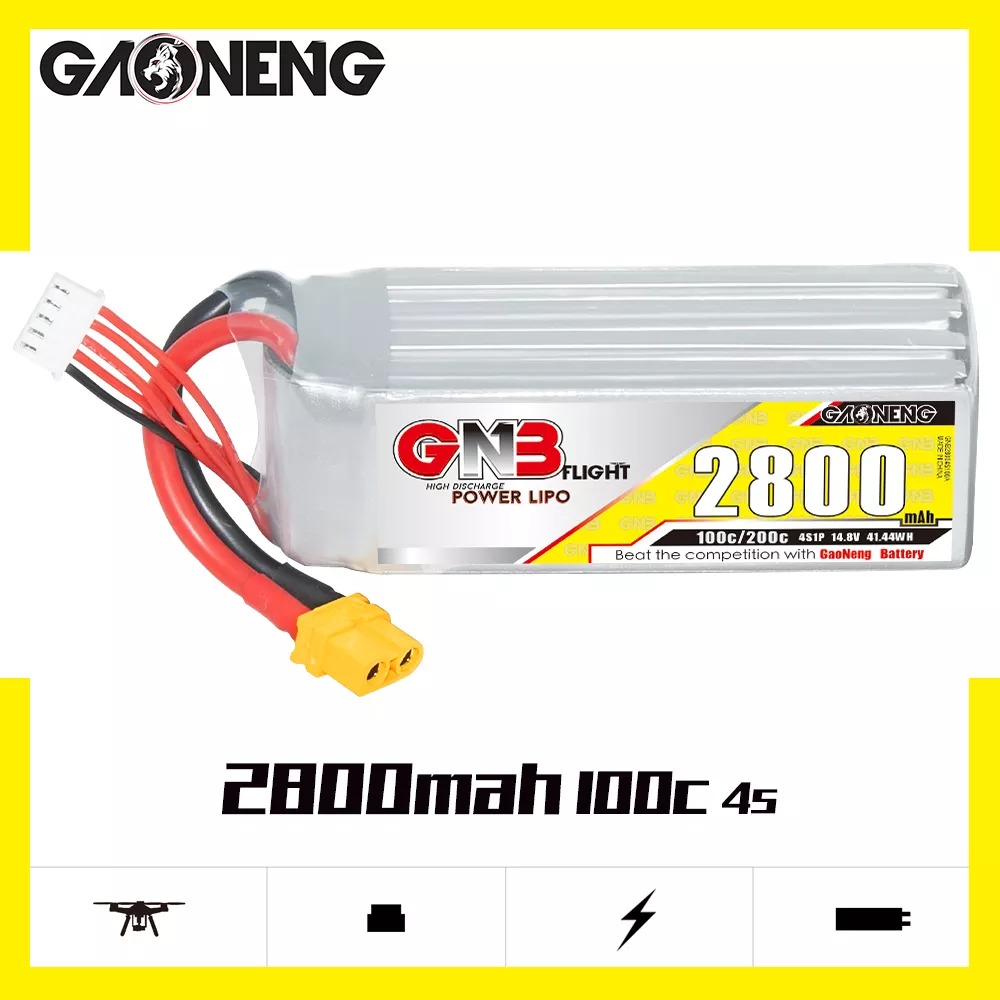 GNB 4s 2800mAh Lipo 100C main