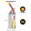 GNB Battery 22.2V 100C 2200mAh 6S - Image 3
