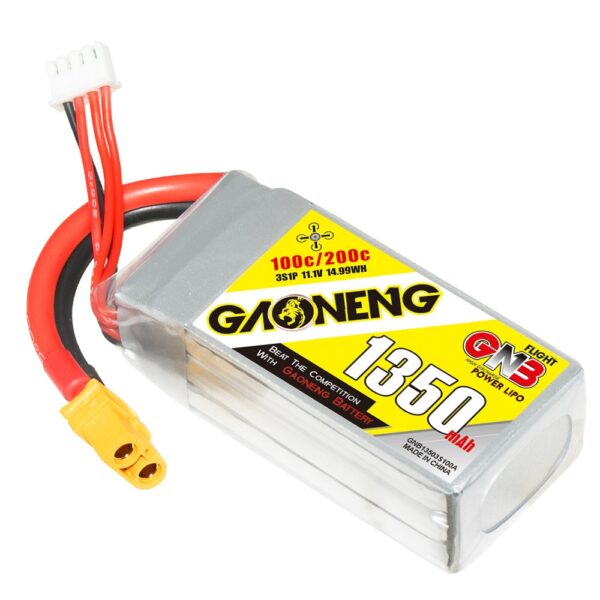 Product image for GNB Battery 11.1V 100C 1350mAh 3S