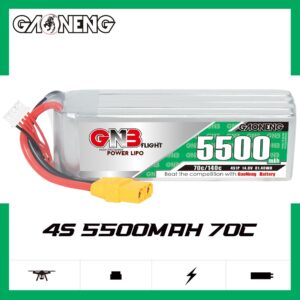 Product image for GNB Battery 14.8V 70C 5500mAh 4S