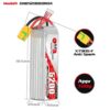 GNB Battery 22.2V 110C 5200mAh 6S - 2