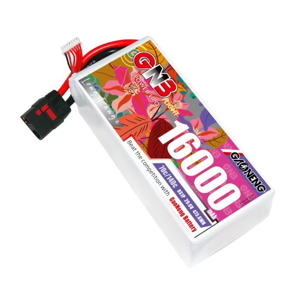 GNB Battery 22.2V 70C 16000mAh 6S XT90H- 3