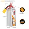 GNB Battery 22.8V 70C 6000mAh 6S HV - 2