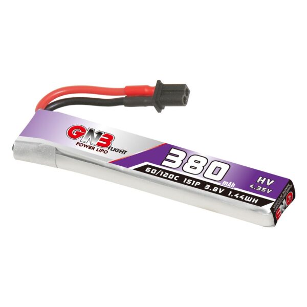 Product image of GNB Battery 3.8V 60C 380mAh 1S HV A30 Cable