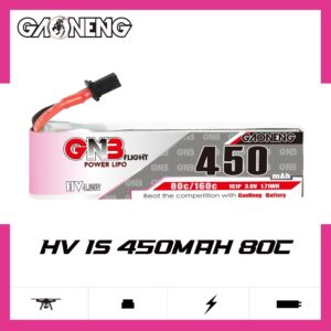 Product image of GNB Battery 3.8V 80C 450mAh 1S HV A30 Cable