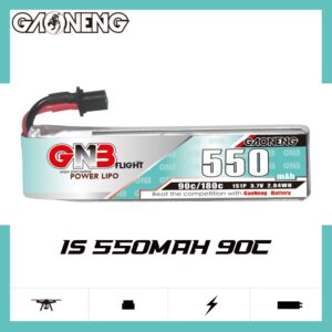 Product image for GNB Battery 3.8V 90C 550mAh 1S HV A30 Cable