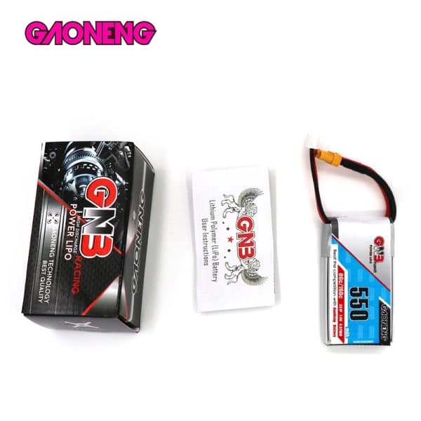 GNB Battery 7.4V 80C 550mAh 2S - Image 6