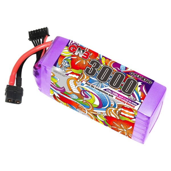 GNB Battery 22.8V 120C 3000mAh 6S HV - Image 3