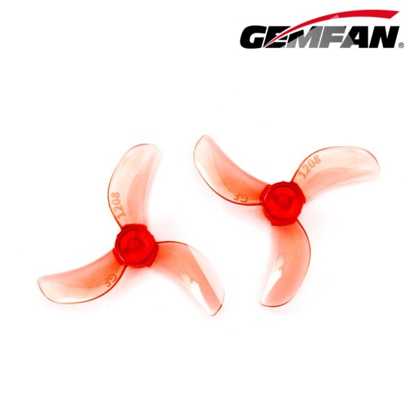 Gemfan 1209-3 31mm 3-Blade Propeller 0.8mm Shaft (2 Colours) - Image 2