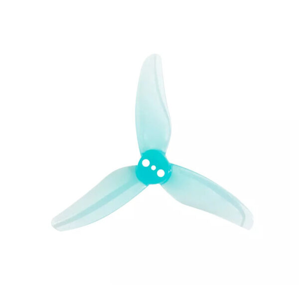 Gemfan 2512 Hurricane PC 3 Blade 1.5mm - blue