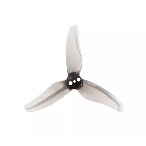 Gemfan 2512 Hurricane PC 3 Blade 1.5mm - clear grey