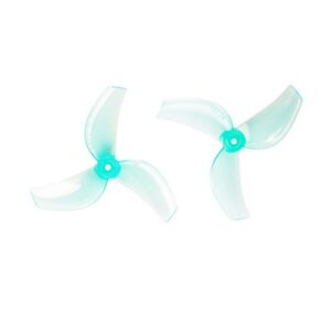 Gemfan 40mm 1611 PC 3 Blade 1.5mm Drone Propeller - Aquamarine