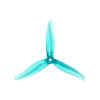 Gemfan 51377 Hurricane MAX PC 3-Blade Propellers (6 Colours) - cyan