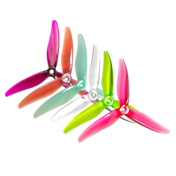 Gemfan Hurricane 51366 ReV3 Propellers MCK Edition (6 Colours)