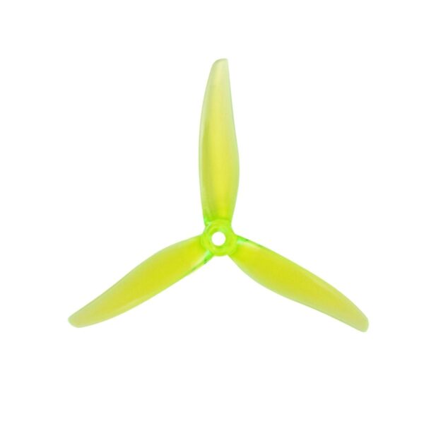 Gemfan Hurricane 51366 ReV3 Propellers MCK Edition (6 Colours) - yellow