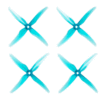 Gemfan Hurricane X 51455 4-Blade Propellers (Set of 4) - Image 4