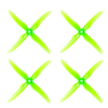 Gemfan Hurricane X 51455 4-Blade Propellers (Set of 4) - Image 5