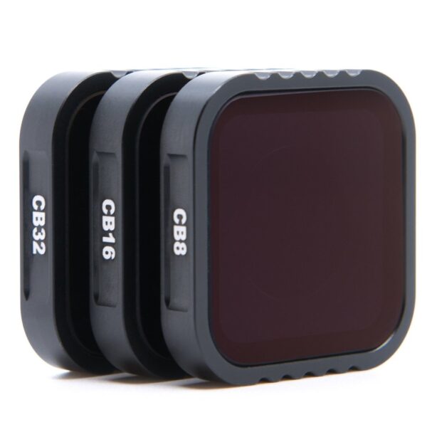 Camera Butter GoPro Hero 9/10/11/12/13 ND Filter Twist-on multi-pack (ND4/8/16)