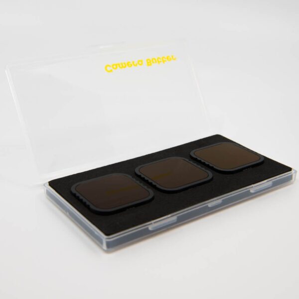 Camera Butter GoPro Hero 9/10/11/12/13 ND Filter Twist-on multi-pack (ND4/8/16) - Image 3
