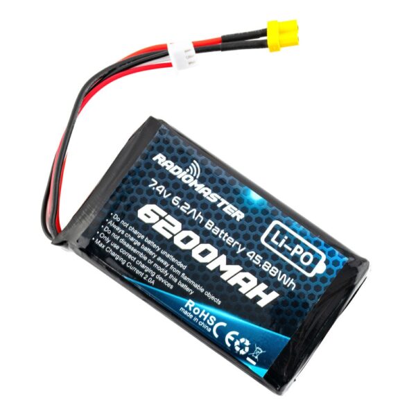 RadioMaster Battery 7.4V 6200mAh 2S for Boxer/TX16S
